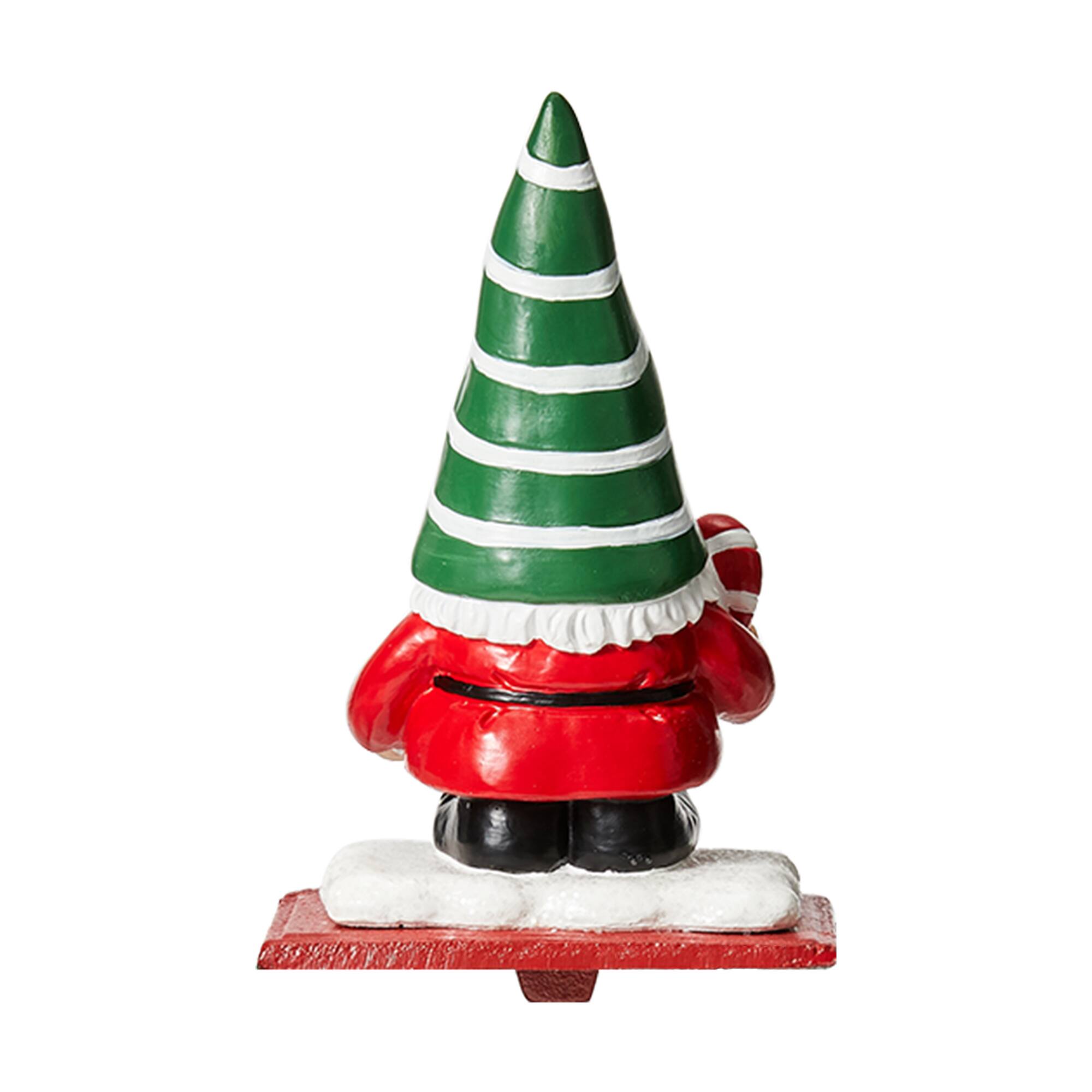 Glitzhome® 7" Gnomes Stocking Holder Set